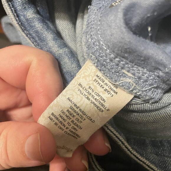 Soft Surroundings Light Wash Bootcut/ Flare Jeans - Picture 8 of 10